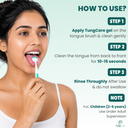 TungCare Complete Tongue Care Brush + Gel Combo
